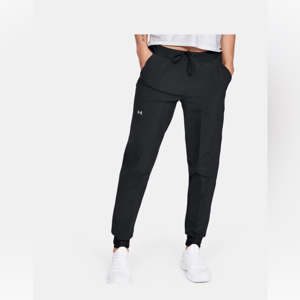 Women’s Under Armour Sport Woven Pants Black size Large